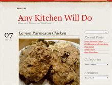 Tablet Screenshot of anykitchenwilldo.com